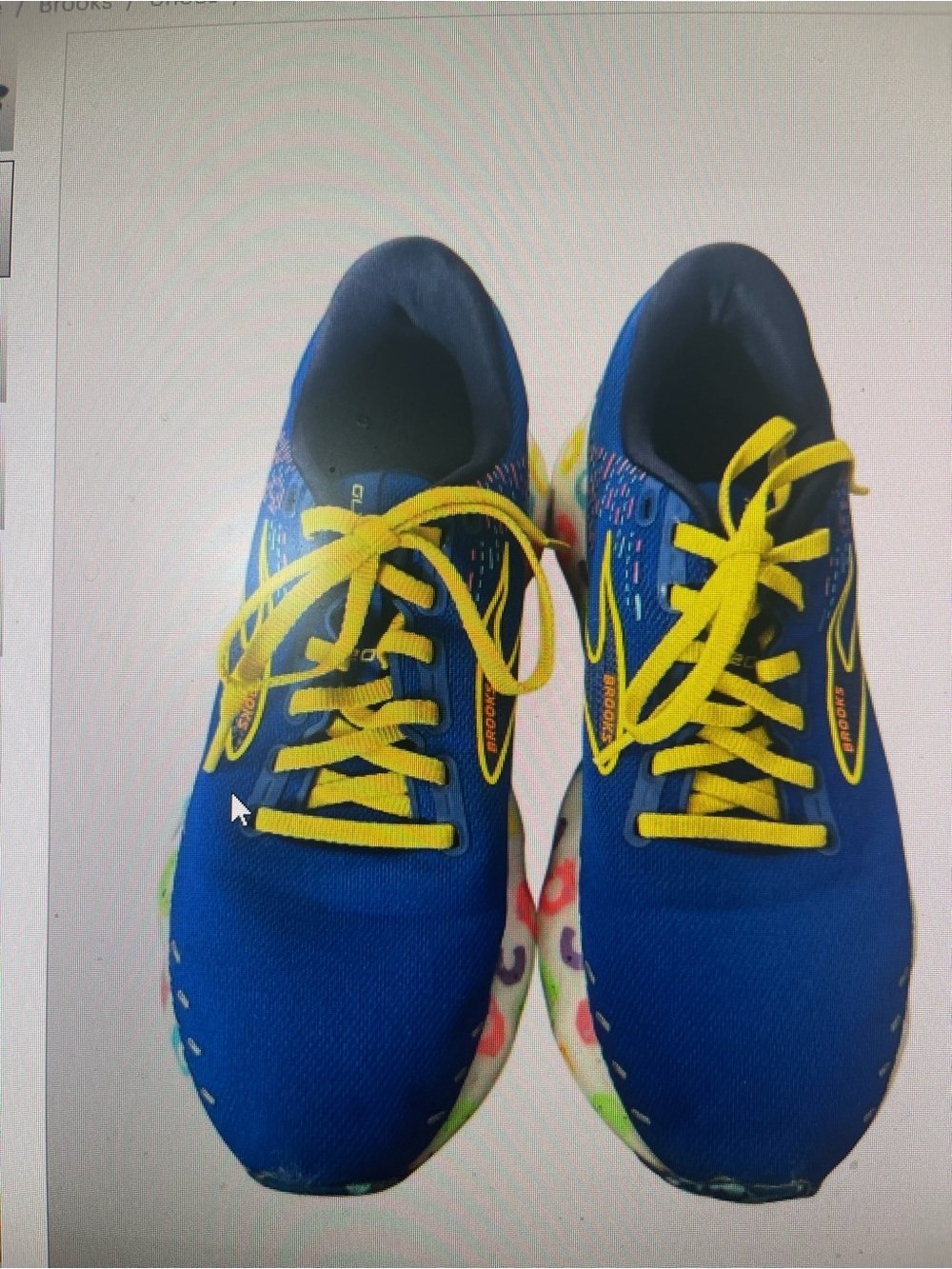 Brooks Limited / Special Edition Glycerin Fruit Loop Design Running Sneakers